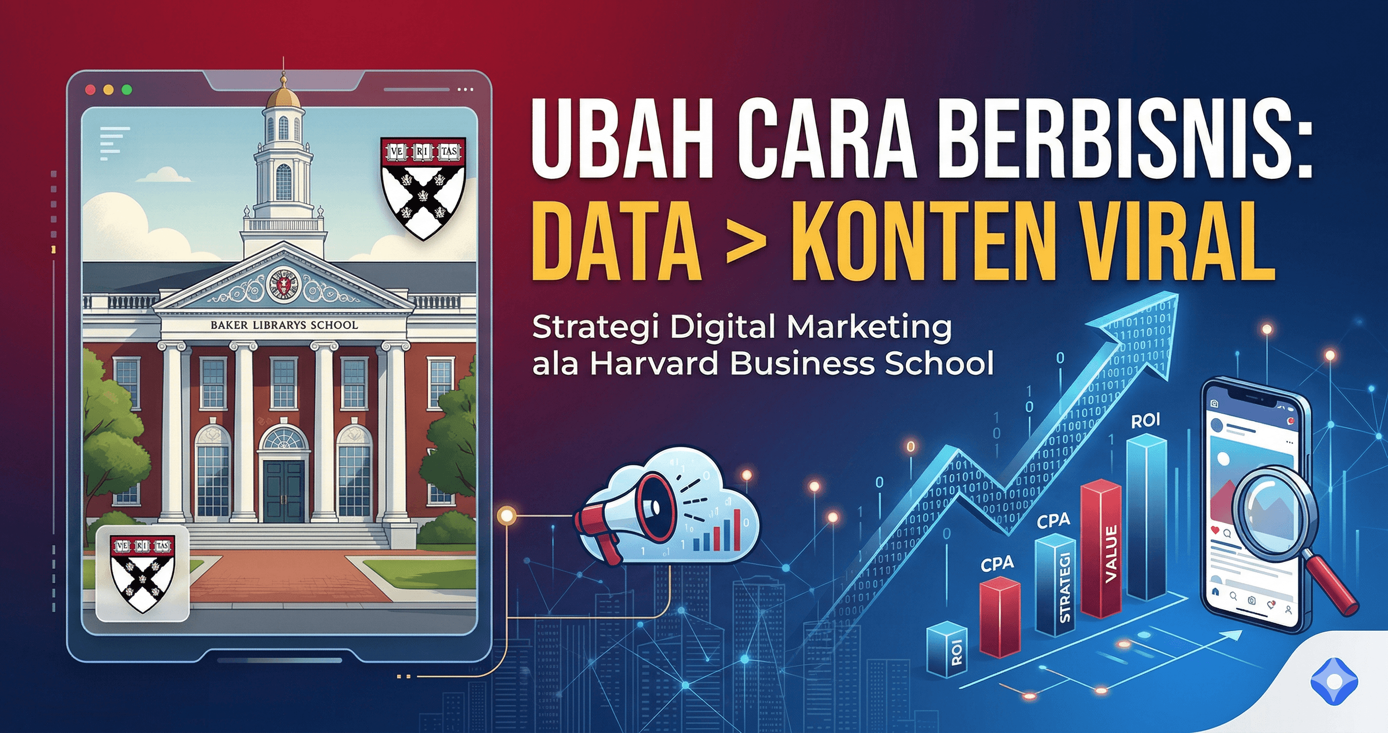 Strategi Digital Marketing ala Harvard: Mengapa Data Lebih Penting dari Sekadar Konten Viral