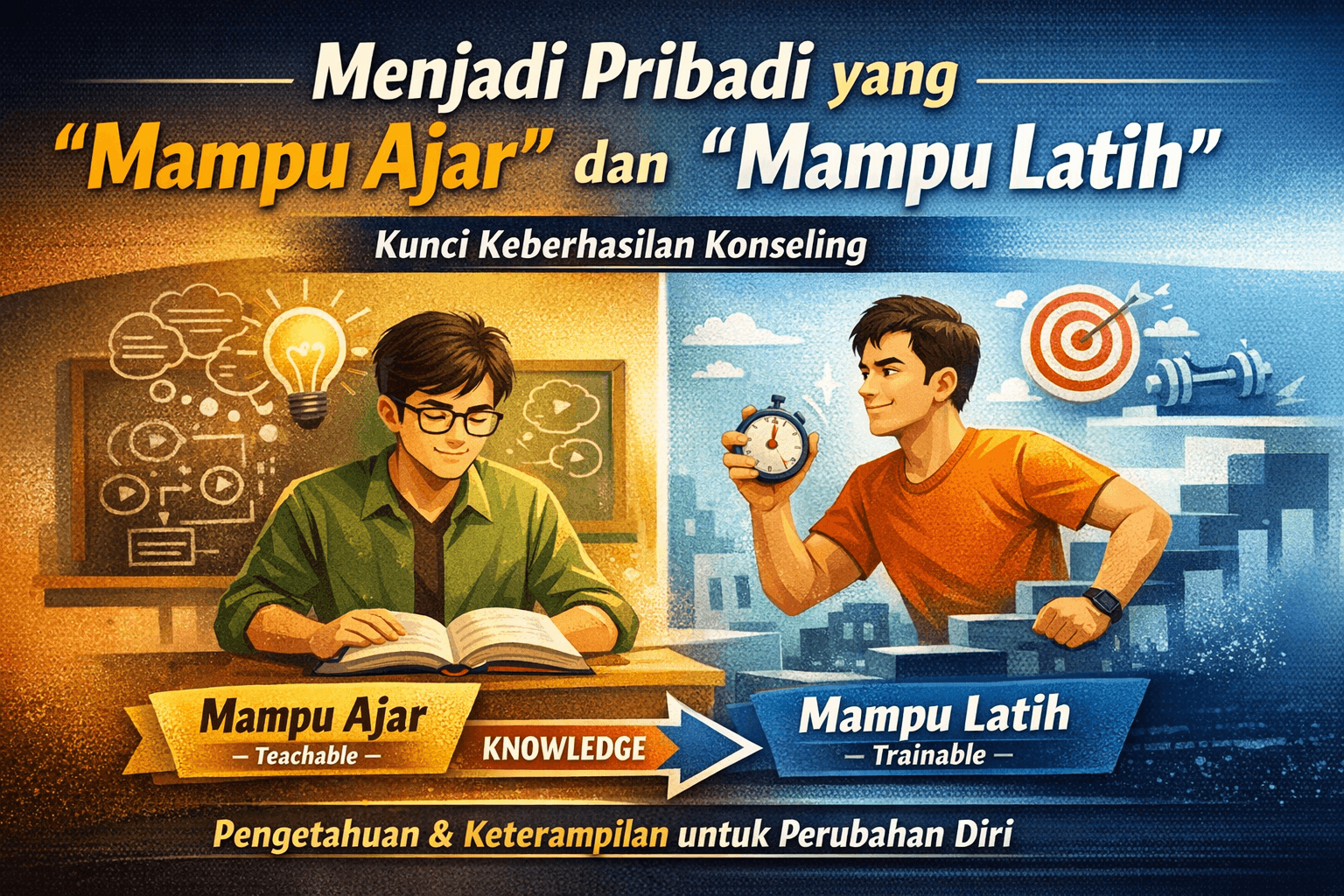 Menjadi Pribadi yang "Mampu Ajar" dan "Mampu Latih": Kunci Keberhasilan Konseling