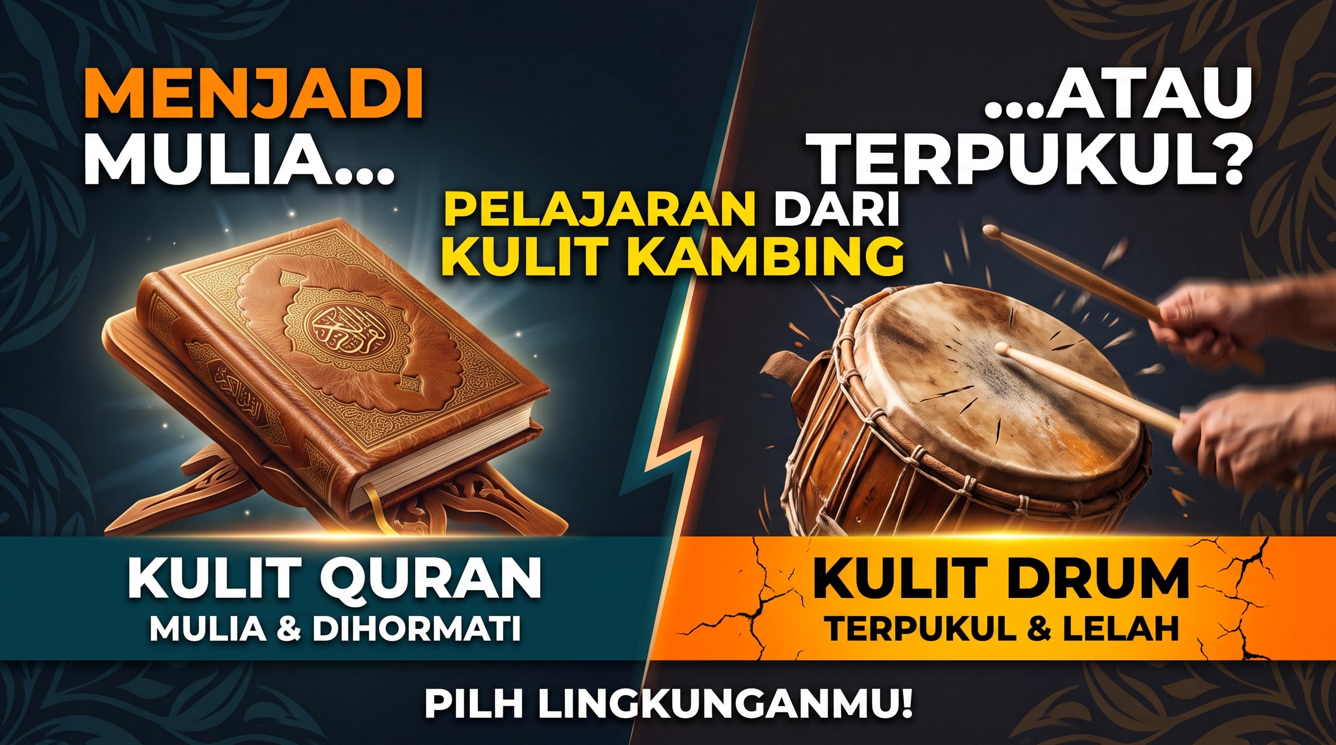 Selembar Kulit Kambing dan Nilai Diri: Mengapa Lingkunganmu Menentukan Nasibmu?