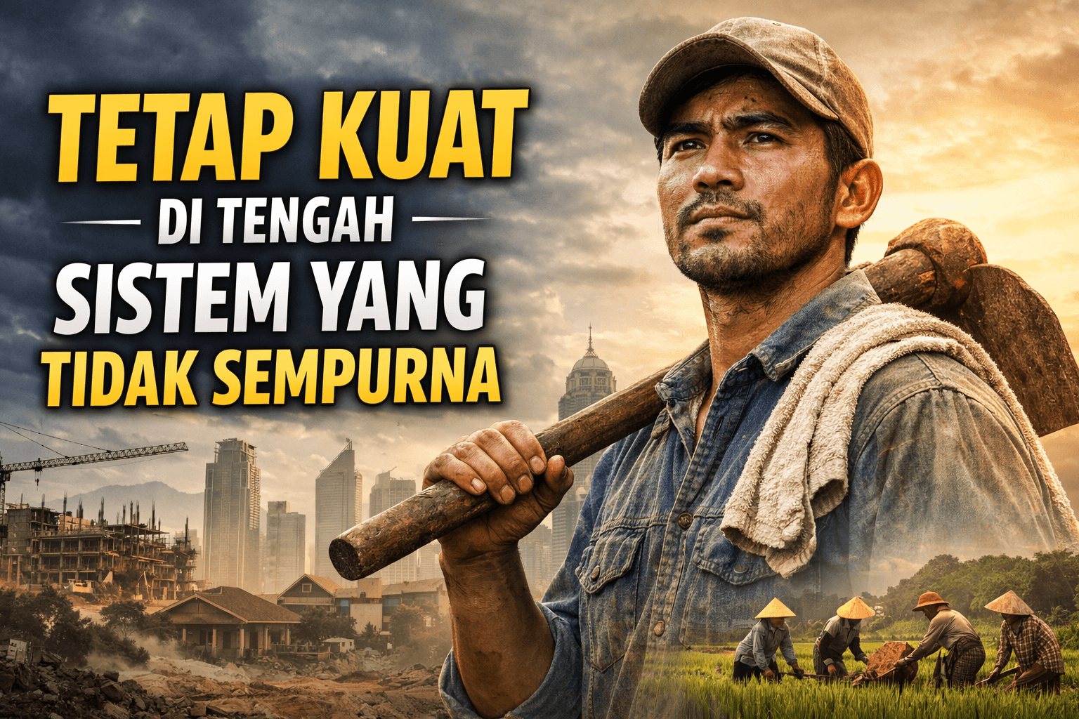 Tetap Kuat di Tengah Sistem yang Tidak Sempurna: Kita hidup di zaman yang kompleks.