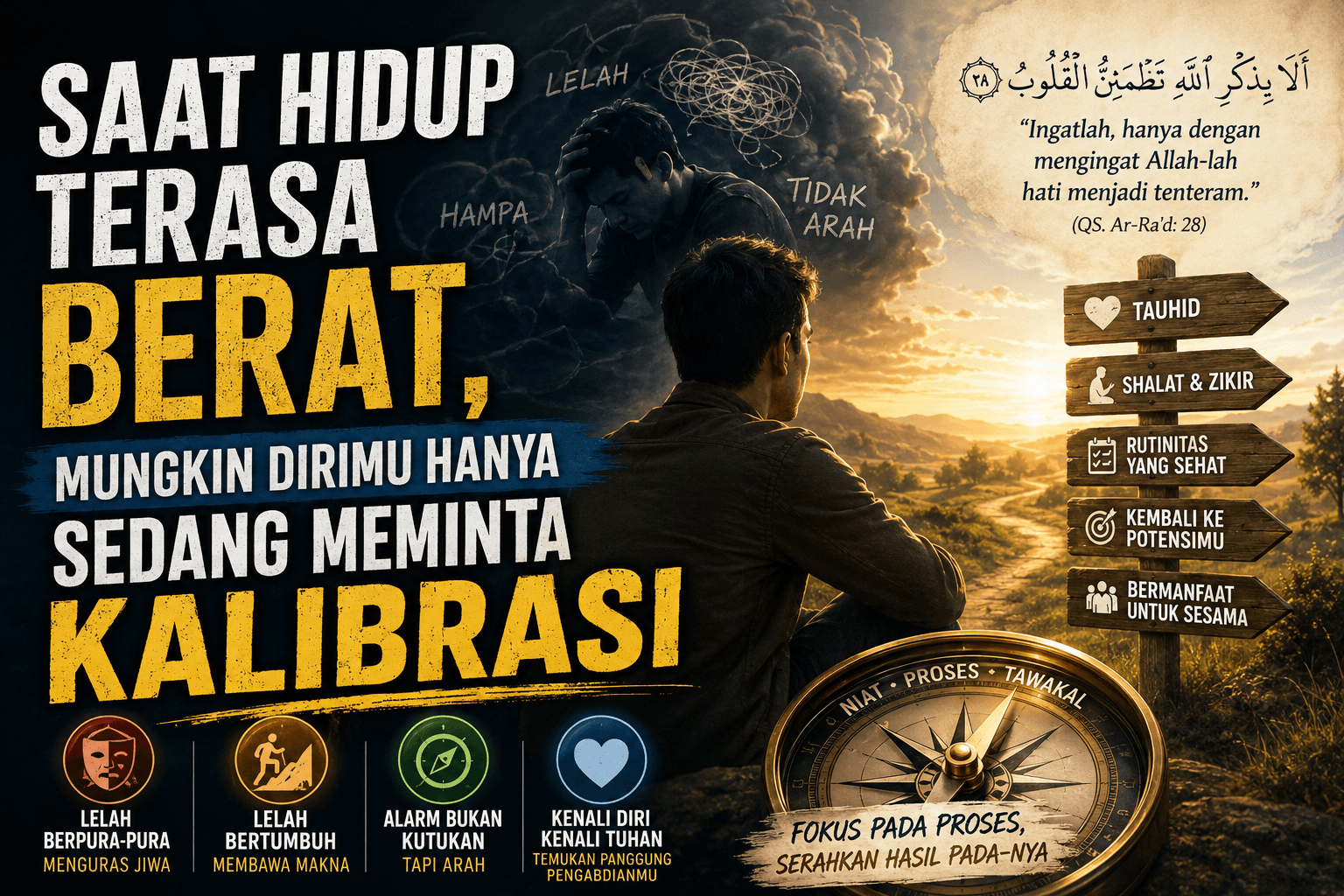 Saat Hidup Terasa Berat, Mungkin Dirimu Hanya Sedang Meminta Kalibrasi
