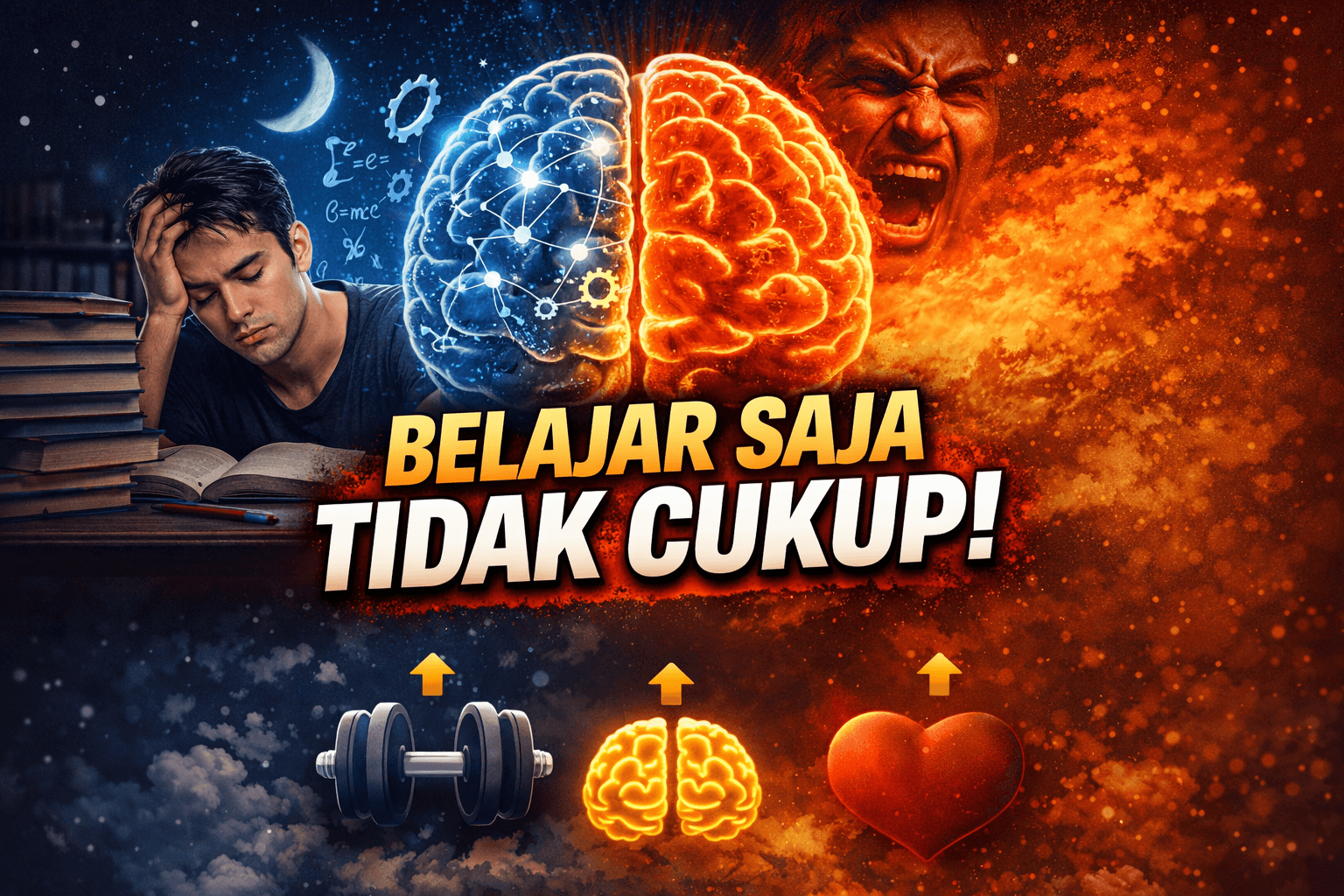 Kamu Rajin Belajar, Tapi Kenapa Tetap Lemot, Mudah Emosi, dan Cepat Lelah?