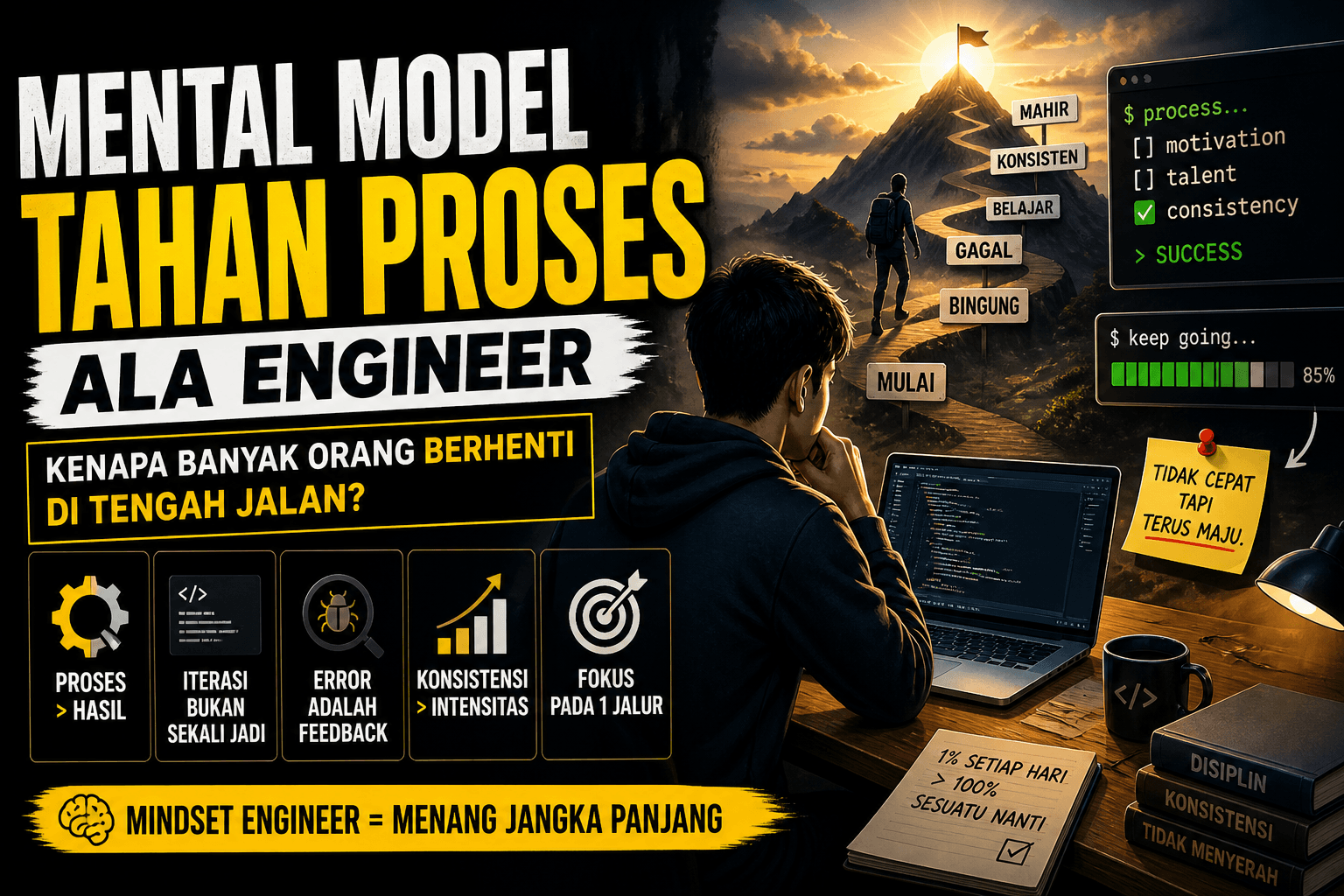 Mental Model “Tahan Proses” ala Engineer